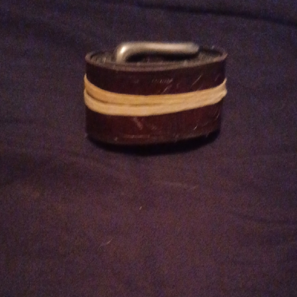 Men's Brown Leather Belt
